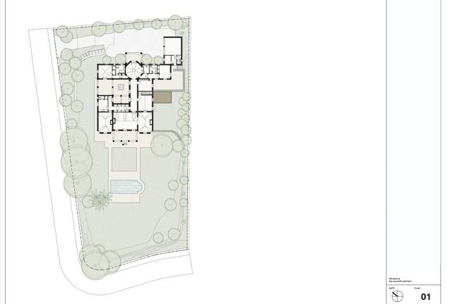 Eine zeitlose elegante Villa, eingebettet entlang der ikonischen Goldenen Meile