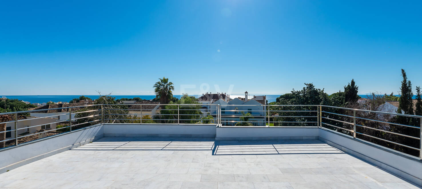 Schöne charmante Familienvilla in Marbella Stadt