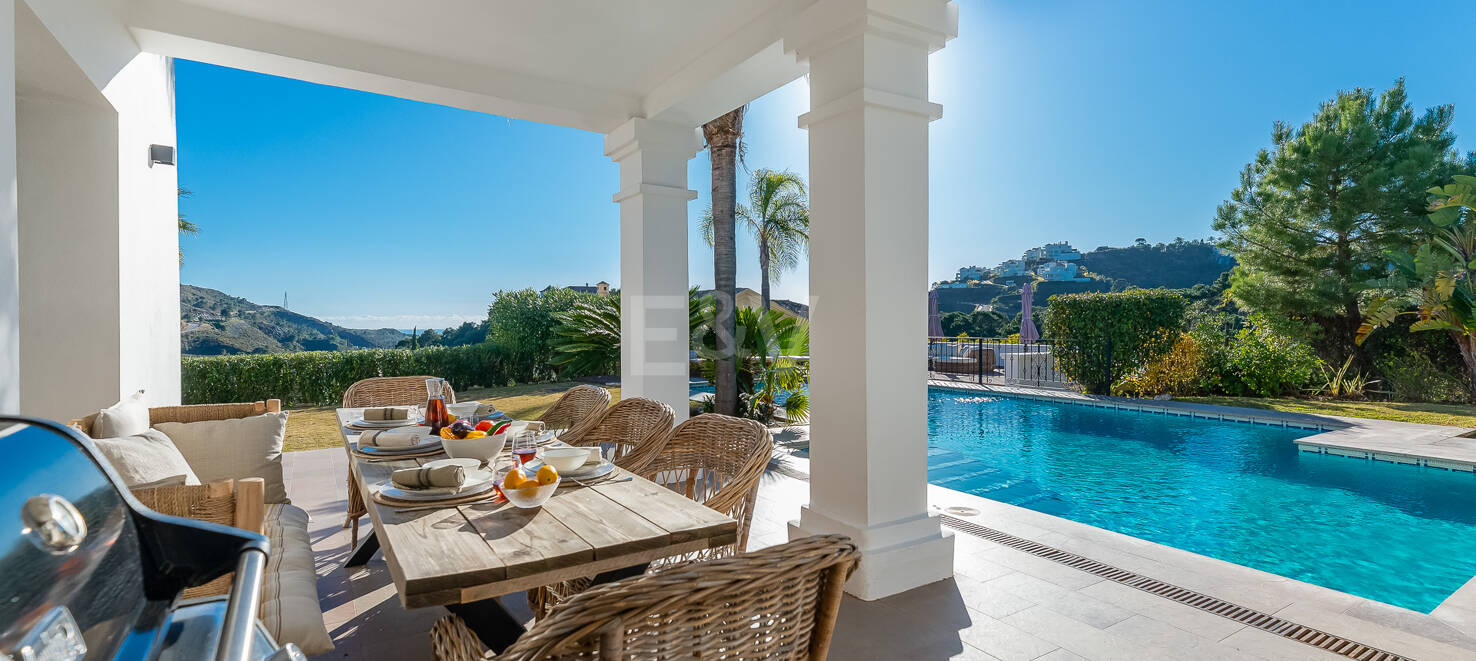 Excepcional villa con impresionantes vistas