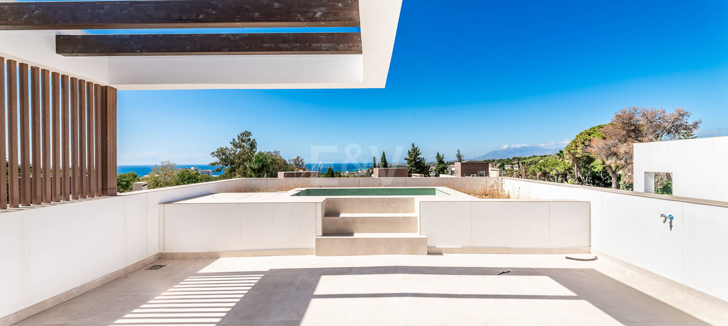 Exquisite Villa mit Ausblick in La Fuente an der Goldenen Meile