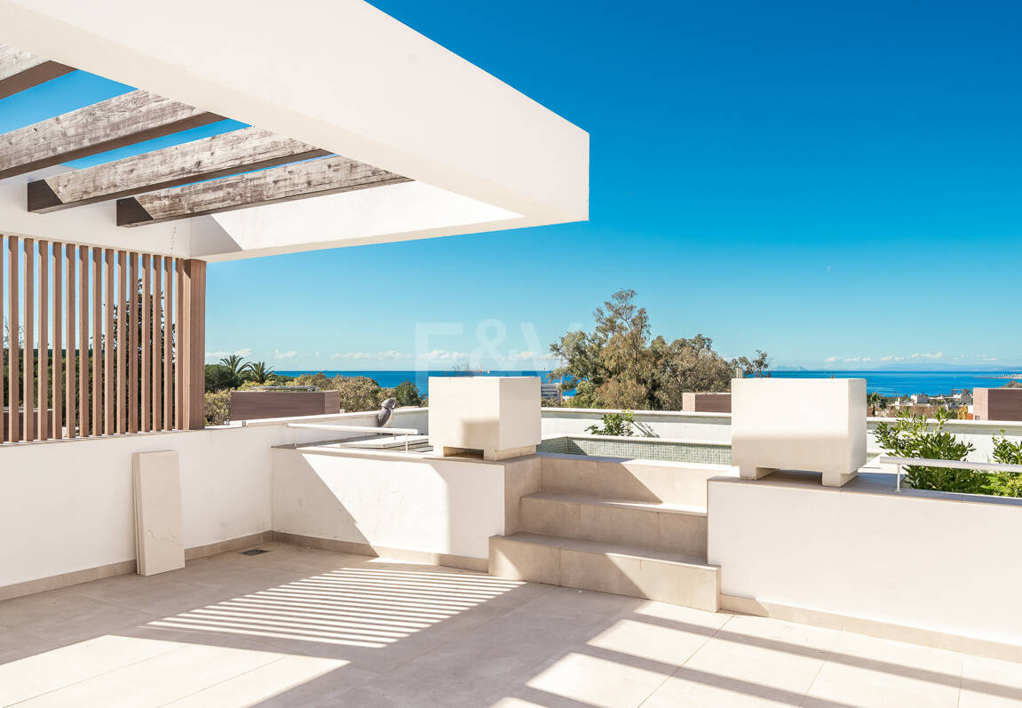 Villa Exquise avec vue imprenable à La Fuente sur le Golden Mile