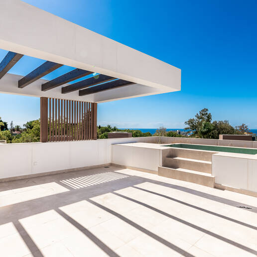 Exquisite Villa mit Ausblick in La Fuente an der Goldenen Meile