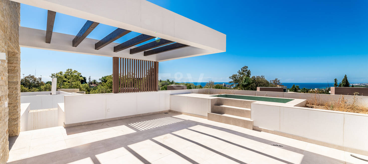 Exquisite Villa mit Ausblick in La Fuente an der Goldenen Meile