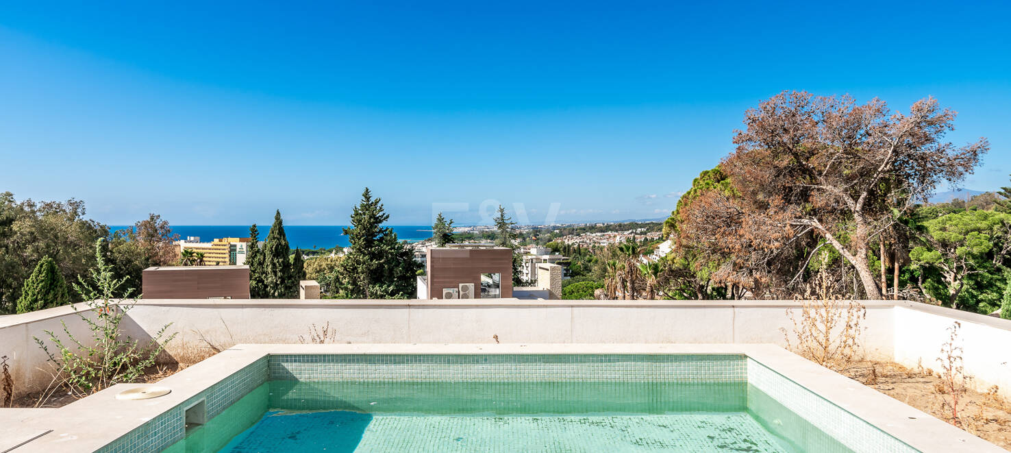 Exquisite Villa mit Ausblick in La Fuente an der Goldenen Meile