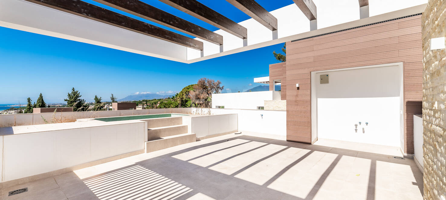 Exquisite Villa mit Ausblick in La Fuente an der Goldenen Meile