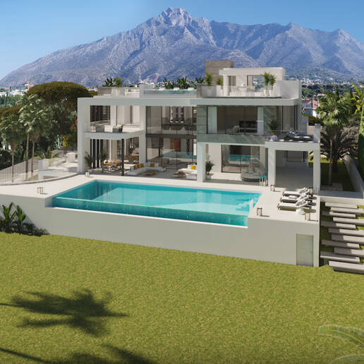 Wybitny Designer Contemporary Villa w Nagüeles