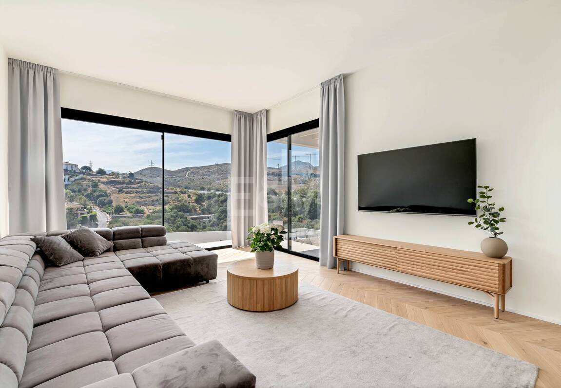 Nowoczesne La Alqueria Luksusowa Willa z wybitnym panoramem Widok