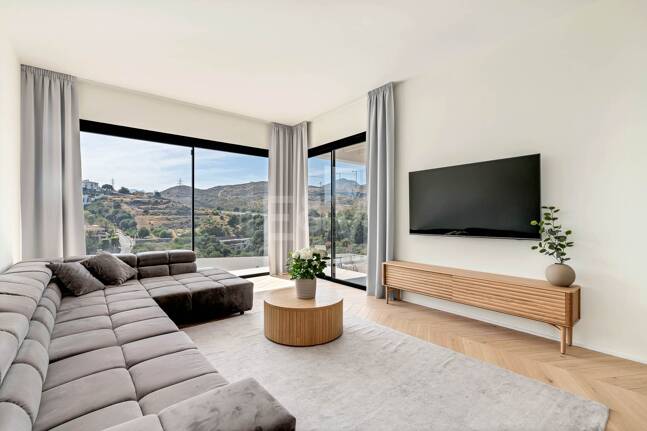 Nowoczesne La Alqueria Luksusowa Willa z wybitnym panoramem Widok