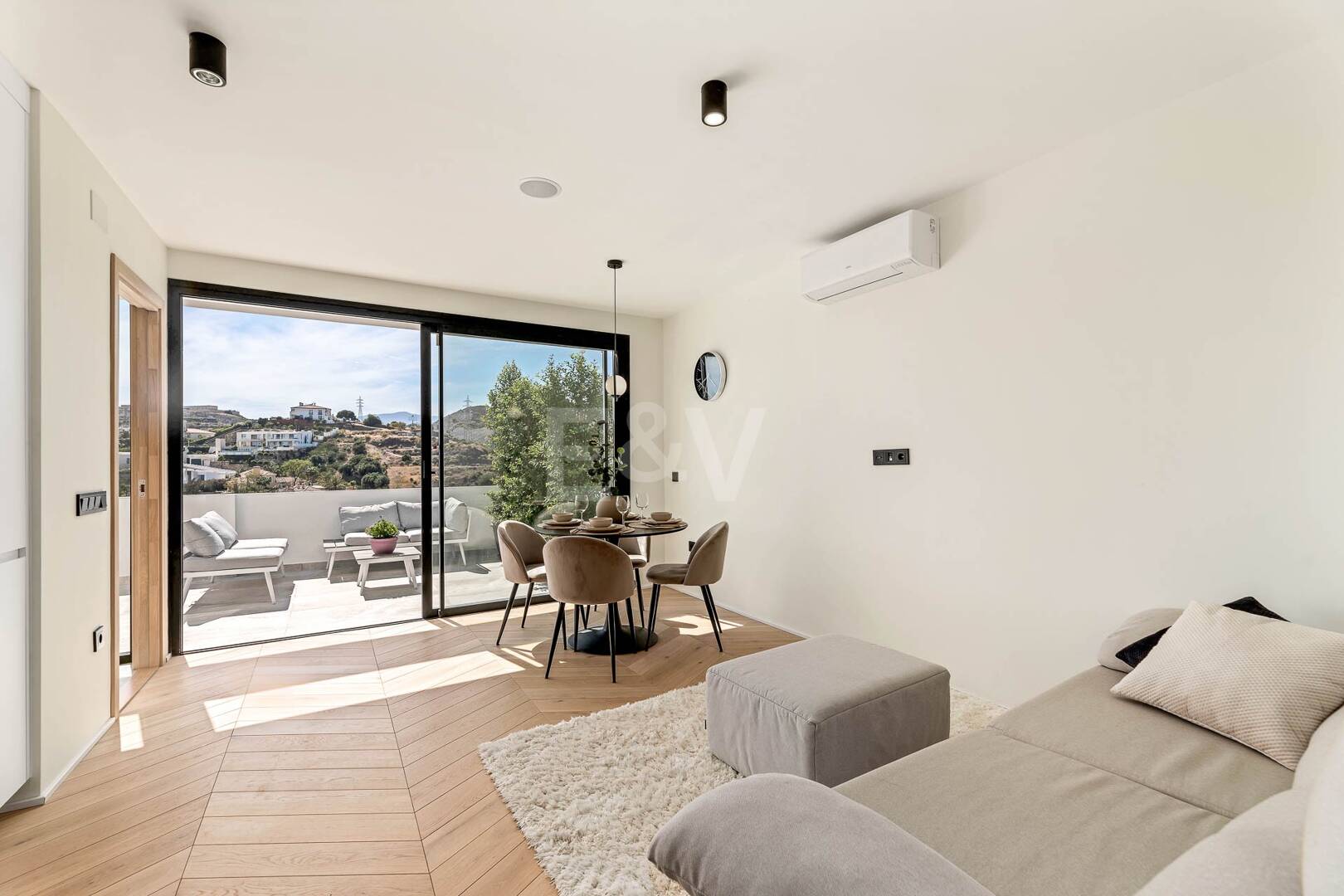 Nowoczesne La Alqueria Luksusowa Willa z wybitnym panoramem Widok