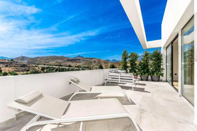 Nowoczesne La Alqueria Luksusowa Willa z wybitnym panoramem Widok
