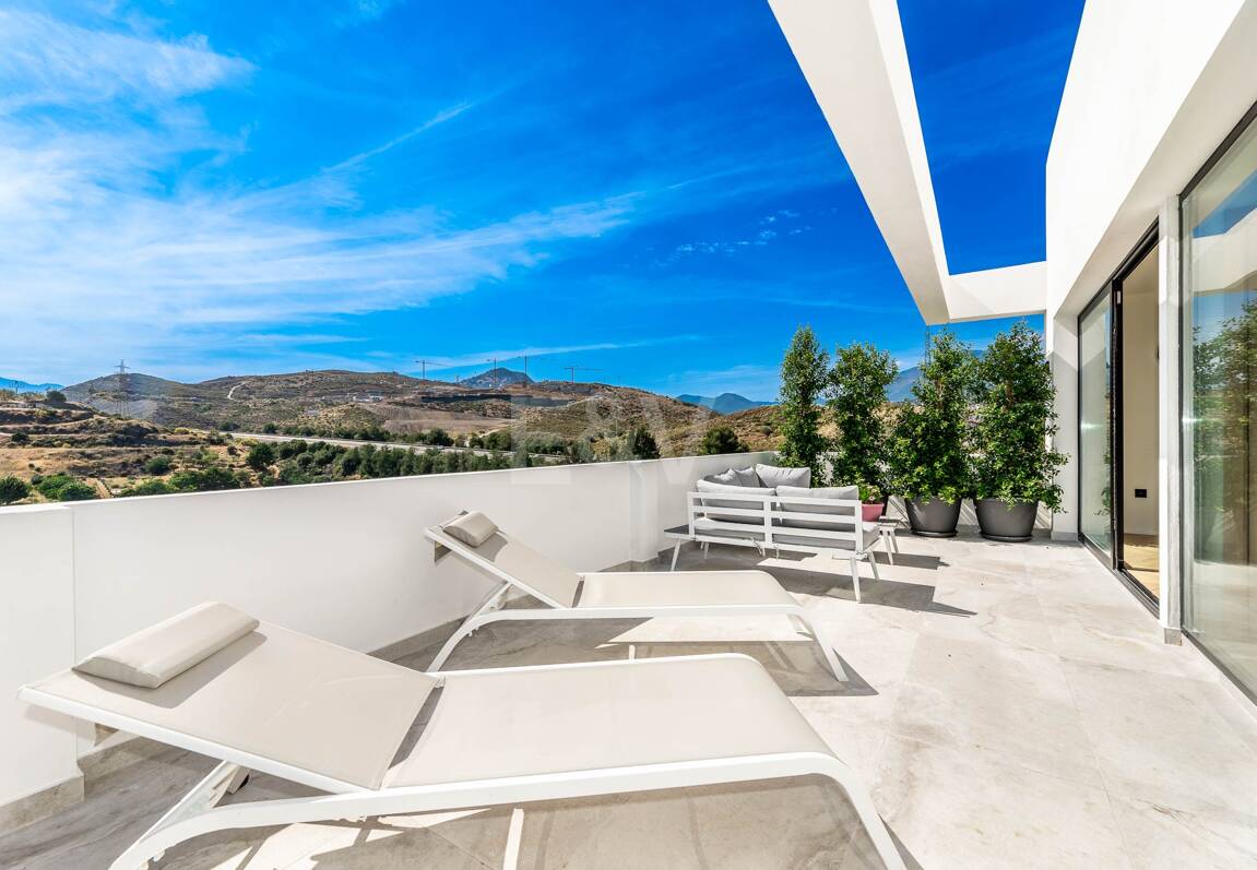 Nowoczesne La Alqueria Luksusowa Willa z wybitnym panoramem Widok