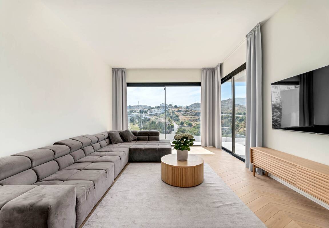 Nowoczesne La Alqueria Luksusowa Willa z wybitnym panoramem Widok