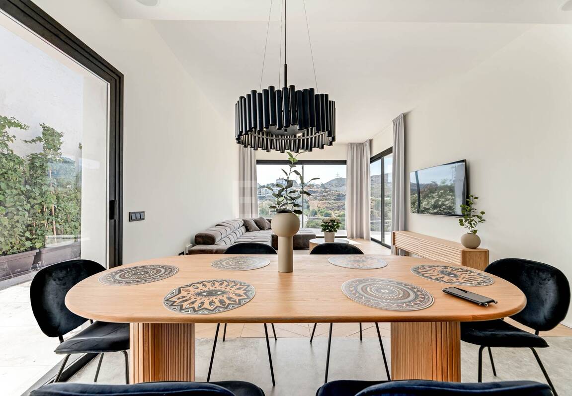 Nowoczesne La Alqueria Luksusowa Willa z wybitnym panoramem Widok