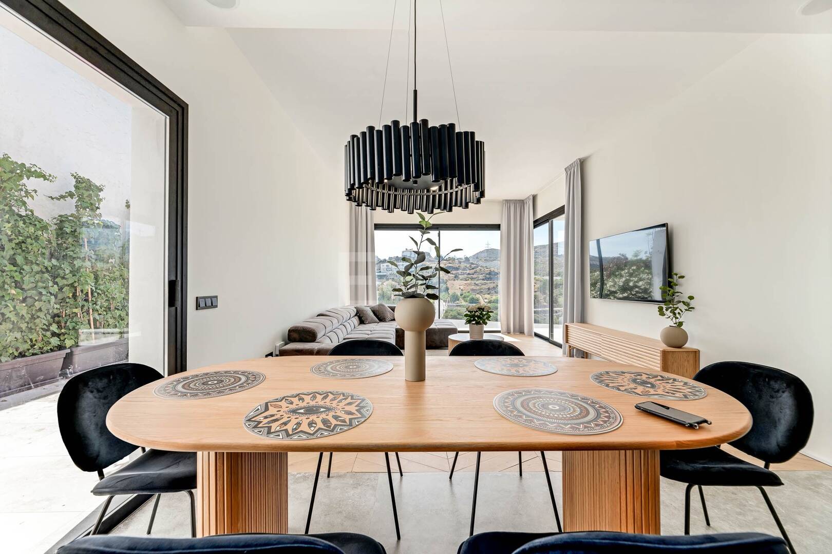 Nowoczesne La Alqueria Luksusowa Willa z wybitnym panoramem Widok