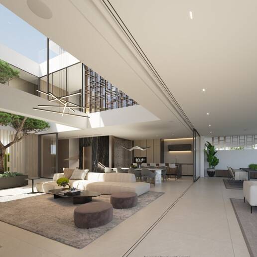 Sofistikerad modern villa på Golden Mile