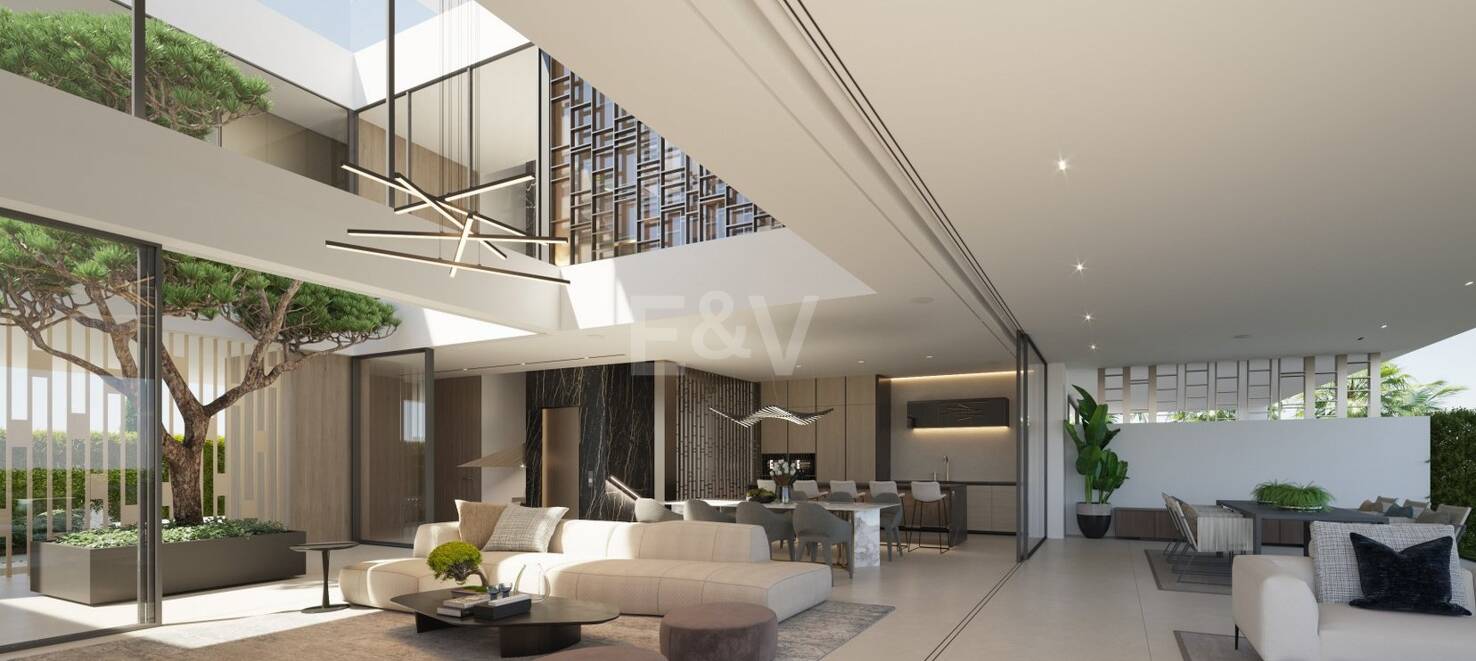 Sofistikerad modern villa på Golden Mile