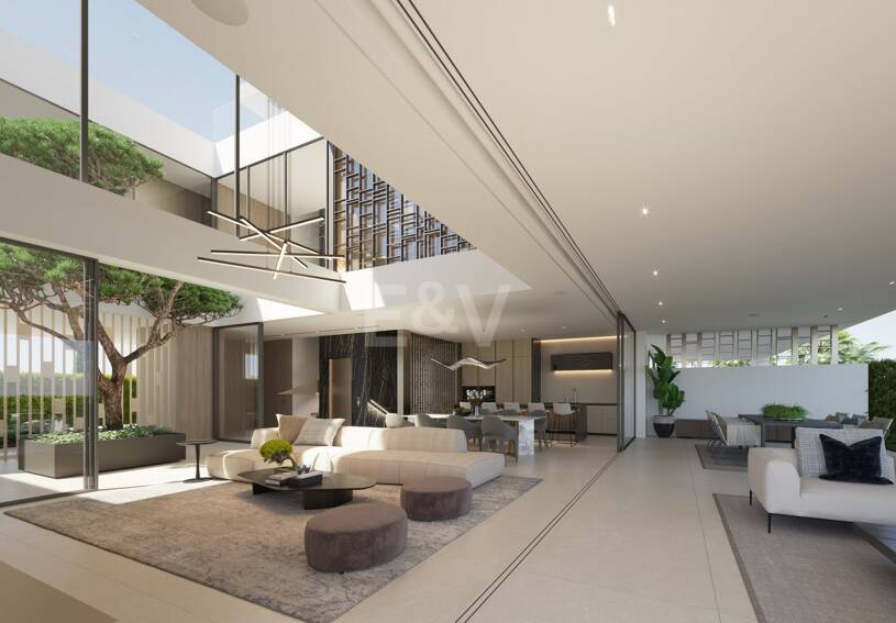 Lyx Villa bara 250m till stranden och Puente Romano Beach Resort