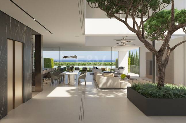 Lyx Villa bara 250m till stranden och Puente Romano Beach Resort