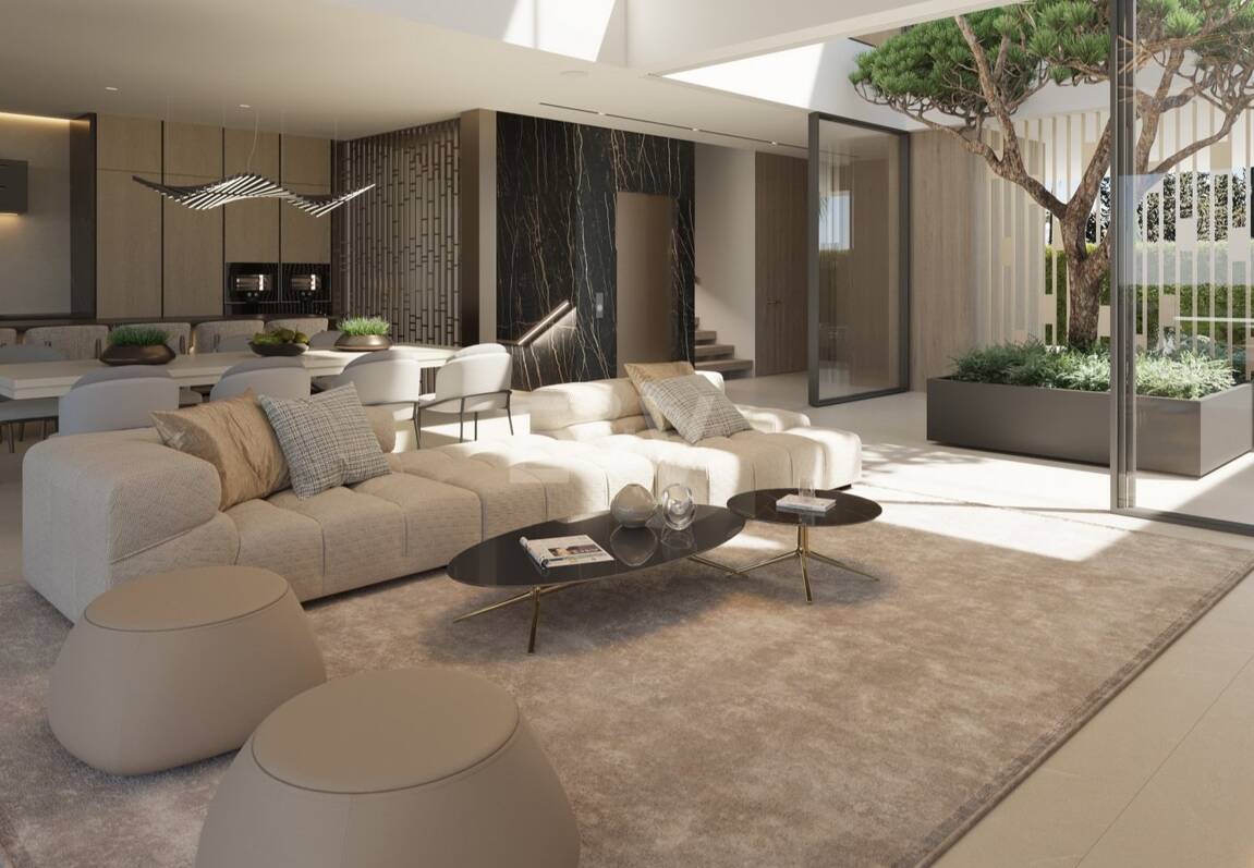 Lyx Villa bara 250m till stranden och Puente Romano Beach Resort