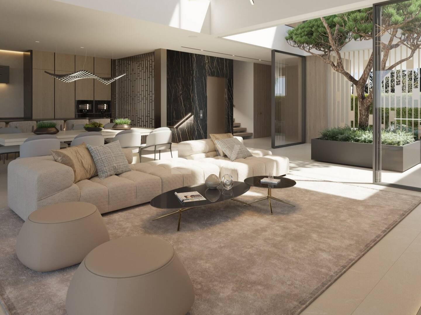 Lyx Villa bara 250m till stranden och Puente Romano Beach Resort