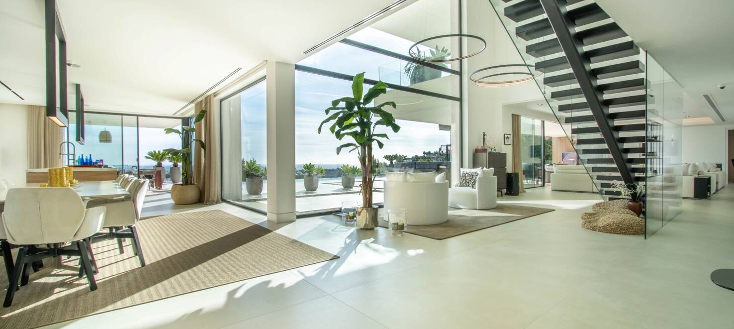 Frontline Golf Villa i La Alqueria med panoramautsikt