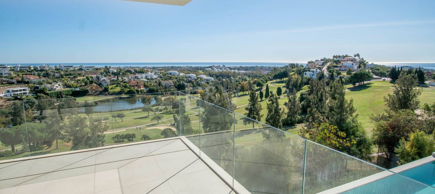 Frontline Golf Villa i La Alqueria med panoramautsikt