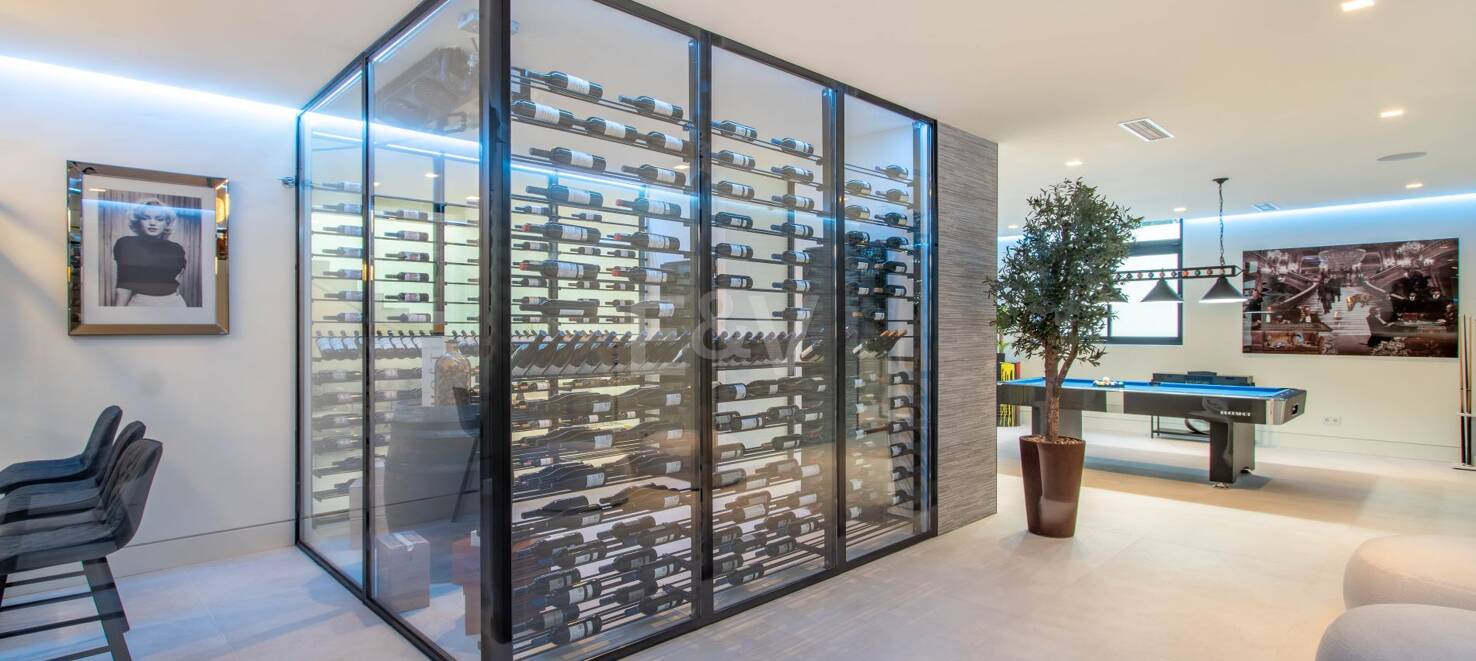 Frontline Golf Villa i La Alqueria med panoramautsikt