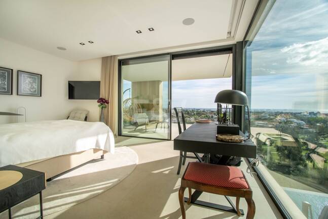 Stunning Frontline Golf Villa in La Alqueria with Panoramic Sea Views