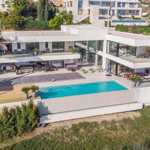 Frontline Golf Villa i La Alqueria med panoramautsikt