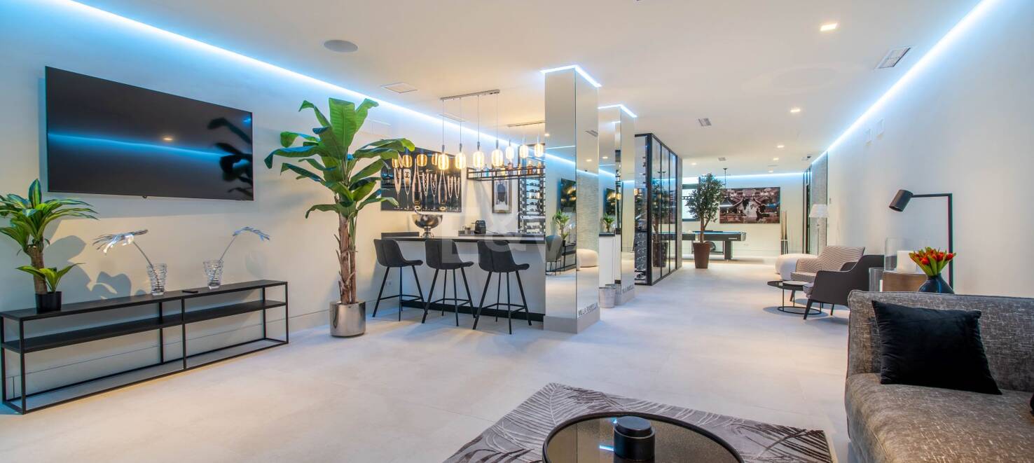 Frontline Golf Villa i La Alqueria med panoramautsikt