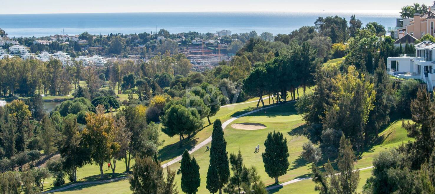 Frontline Golf Villa i La Alqueria med panoramautsikt