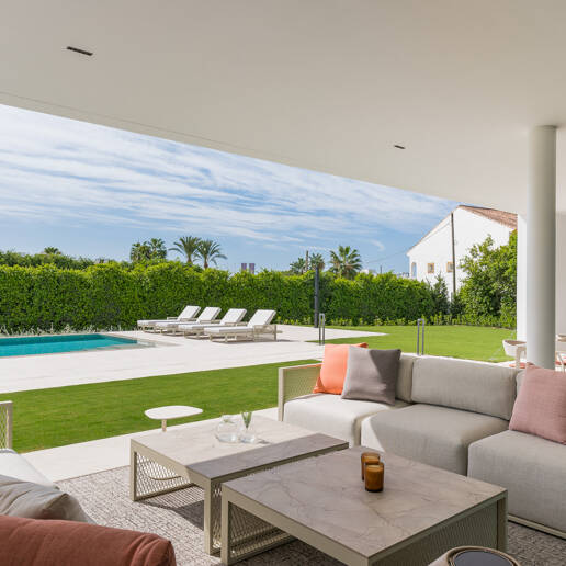 Sofisticada villa contemporánea en la Milla de Oro