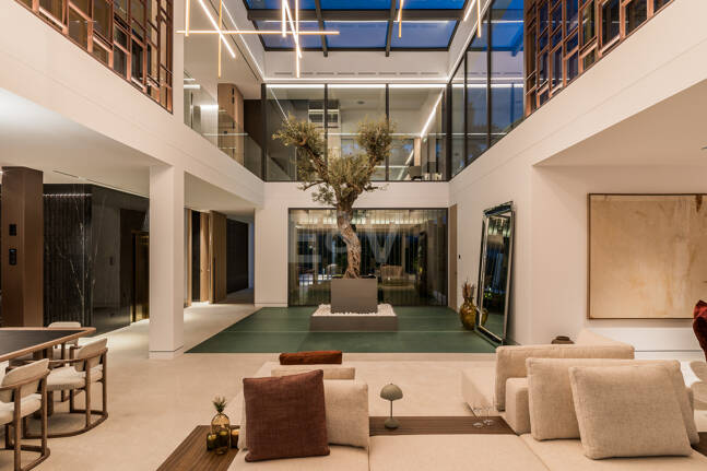 Sophisticated Contemporary Villa on the Golden Mile Steps from the Beach