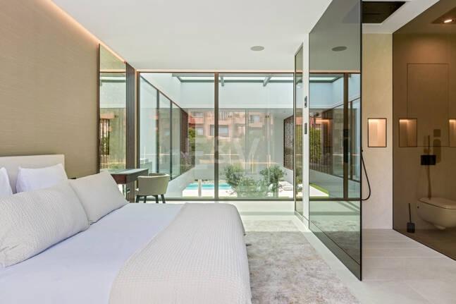 Sophisticated Contemporary Villa on the Golden Mile Steps from the Beach