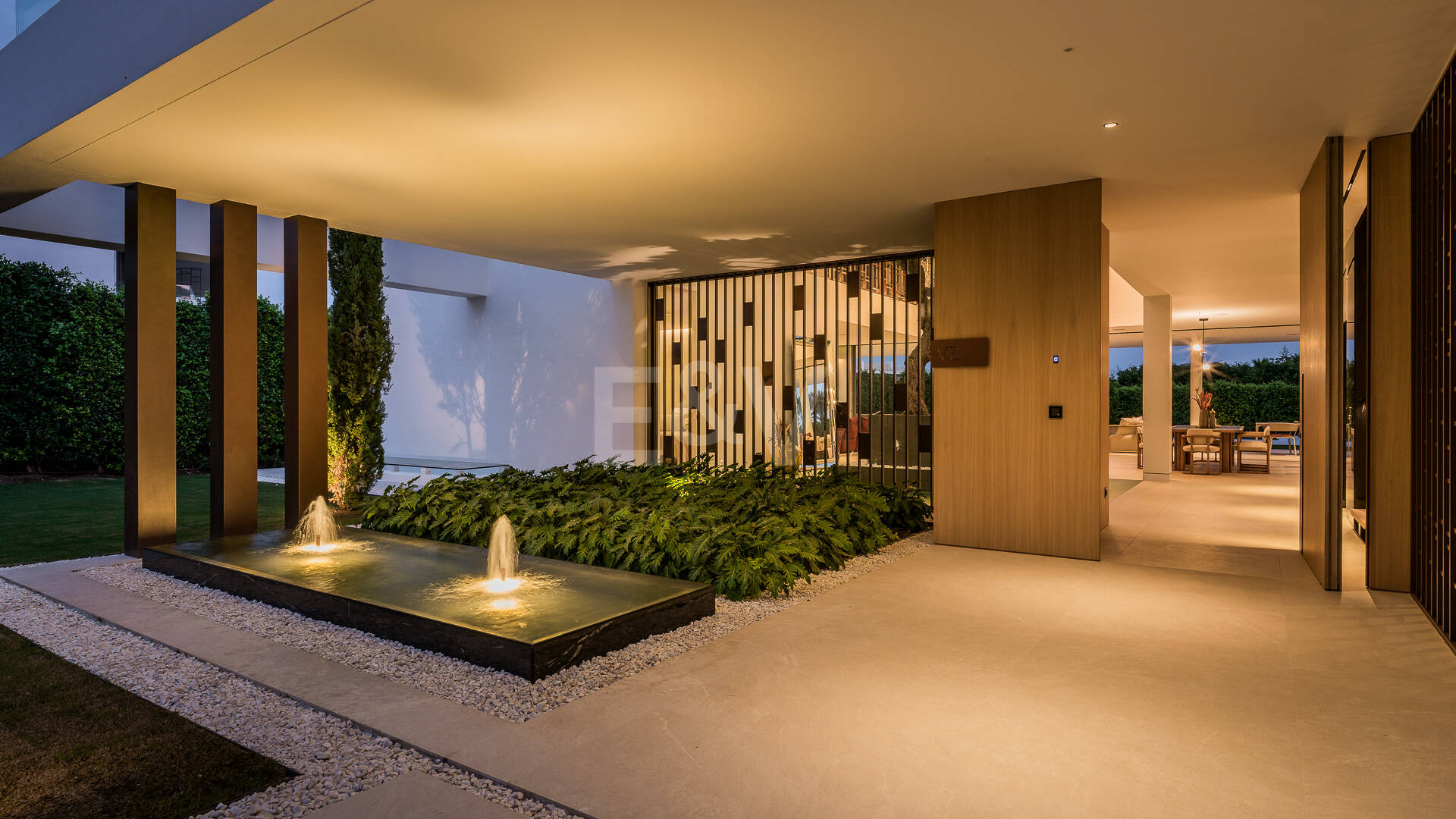 Sophisticated Contemporary Villa on the Golden Mile Steps from the Beach