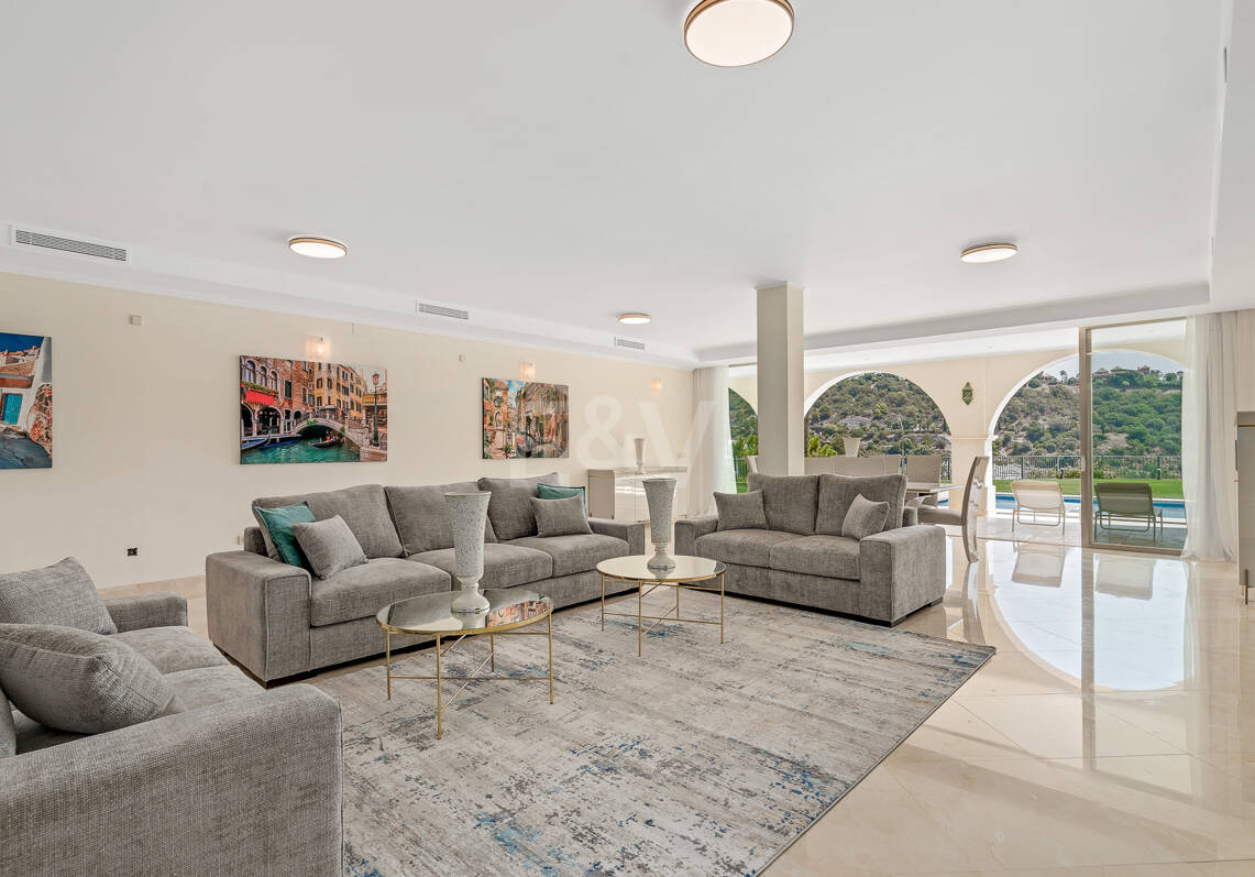 En première ligne Los Arqueros Golf Villa avec spectaculaire Vues