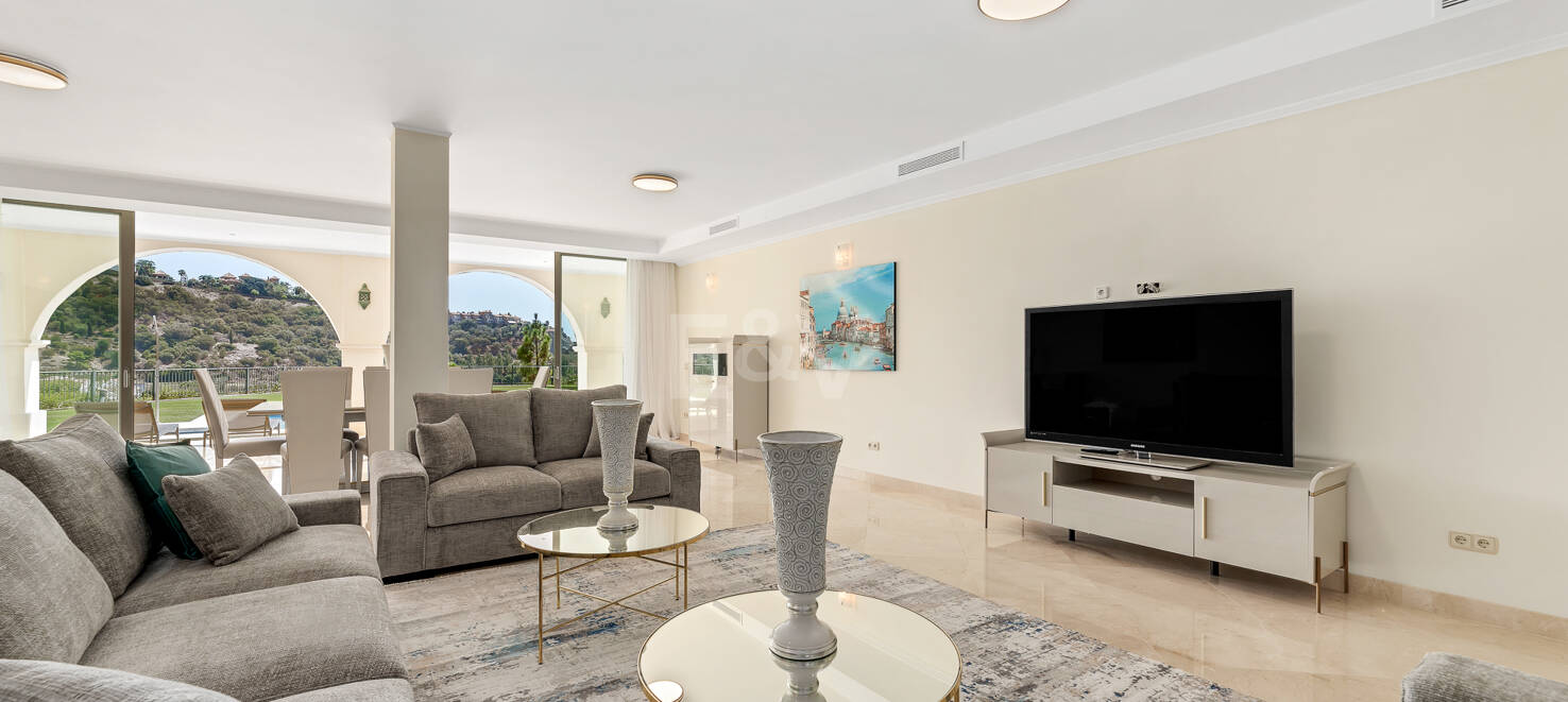 Frontline Los Arqueros Golf Villa with Spectacular Views