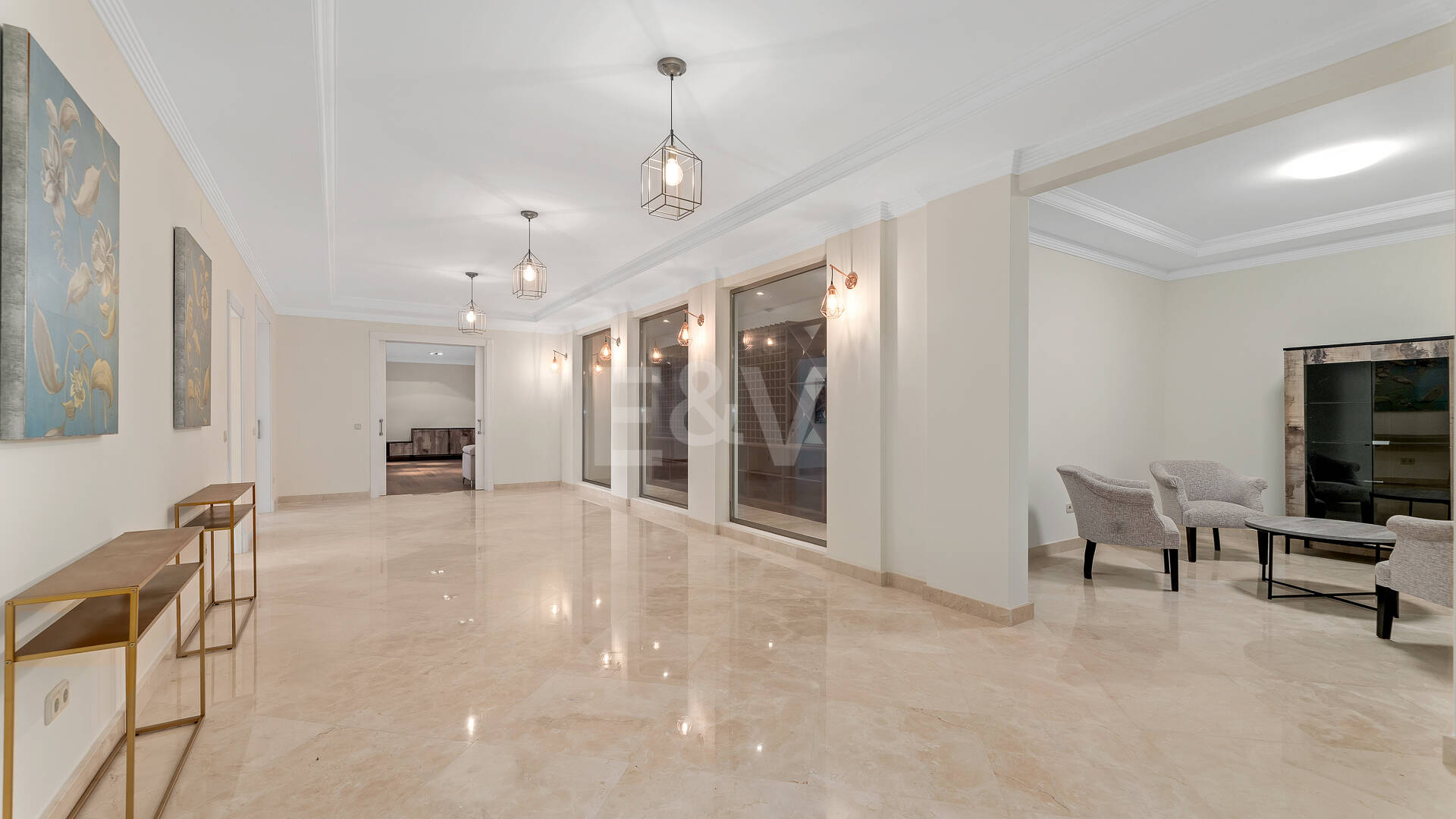 Frontline Los Arqueros Golf Villa mit spektakulärem Blick