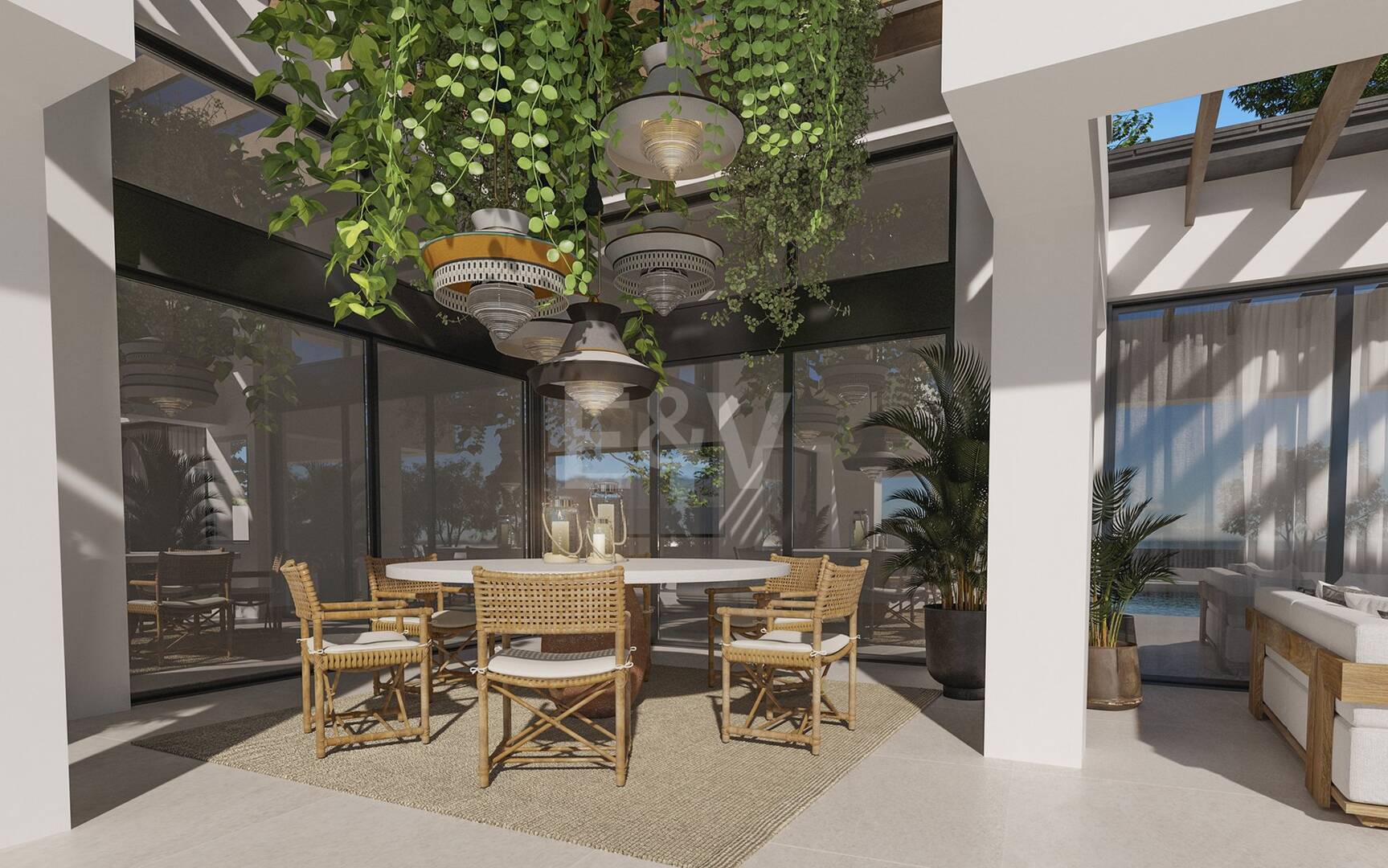 Moderne Luxusvilla in Nueva Andalucia in Golflage