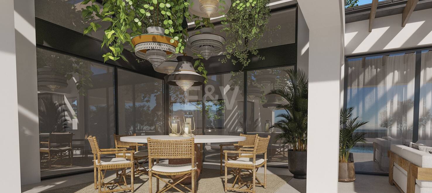 Moderne Luxusvilla in Nueva Andalucia in Golflage