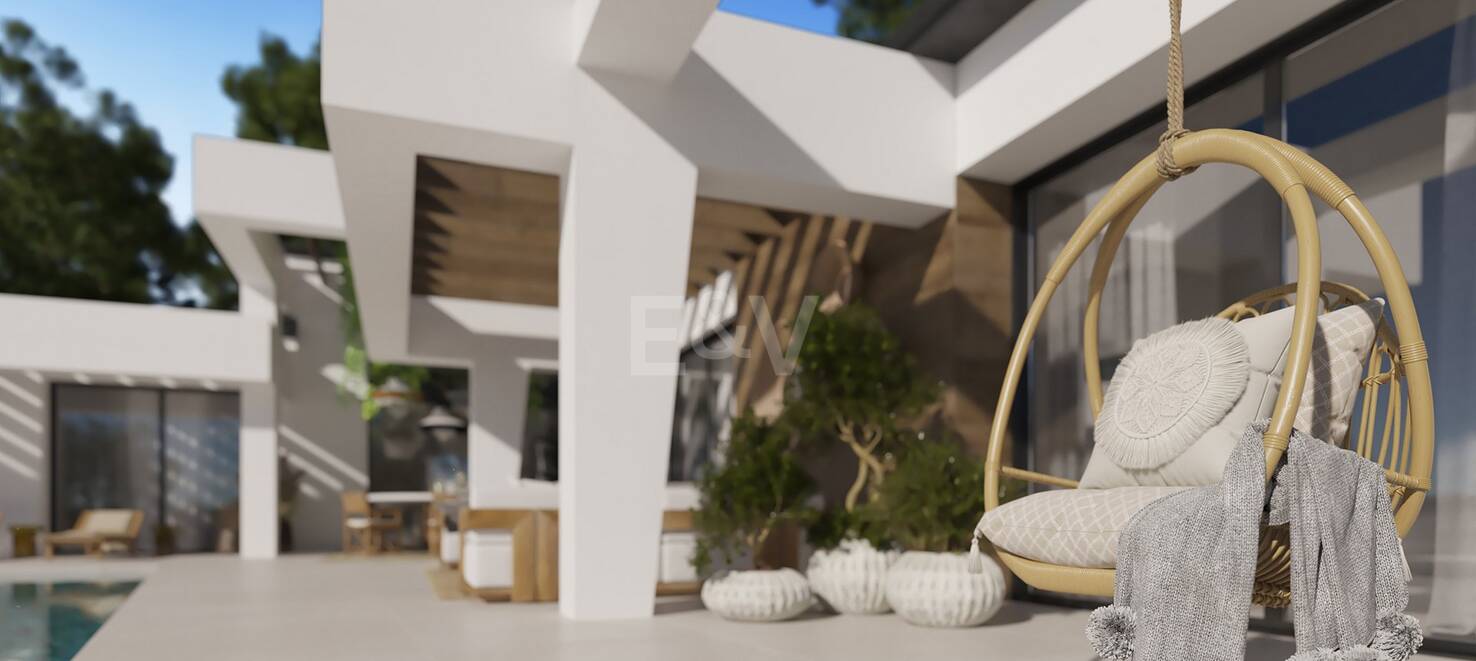 Moderne Luxusvilla in Nueva Andalucia in Golflage
