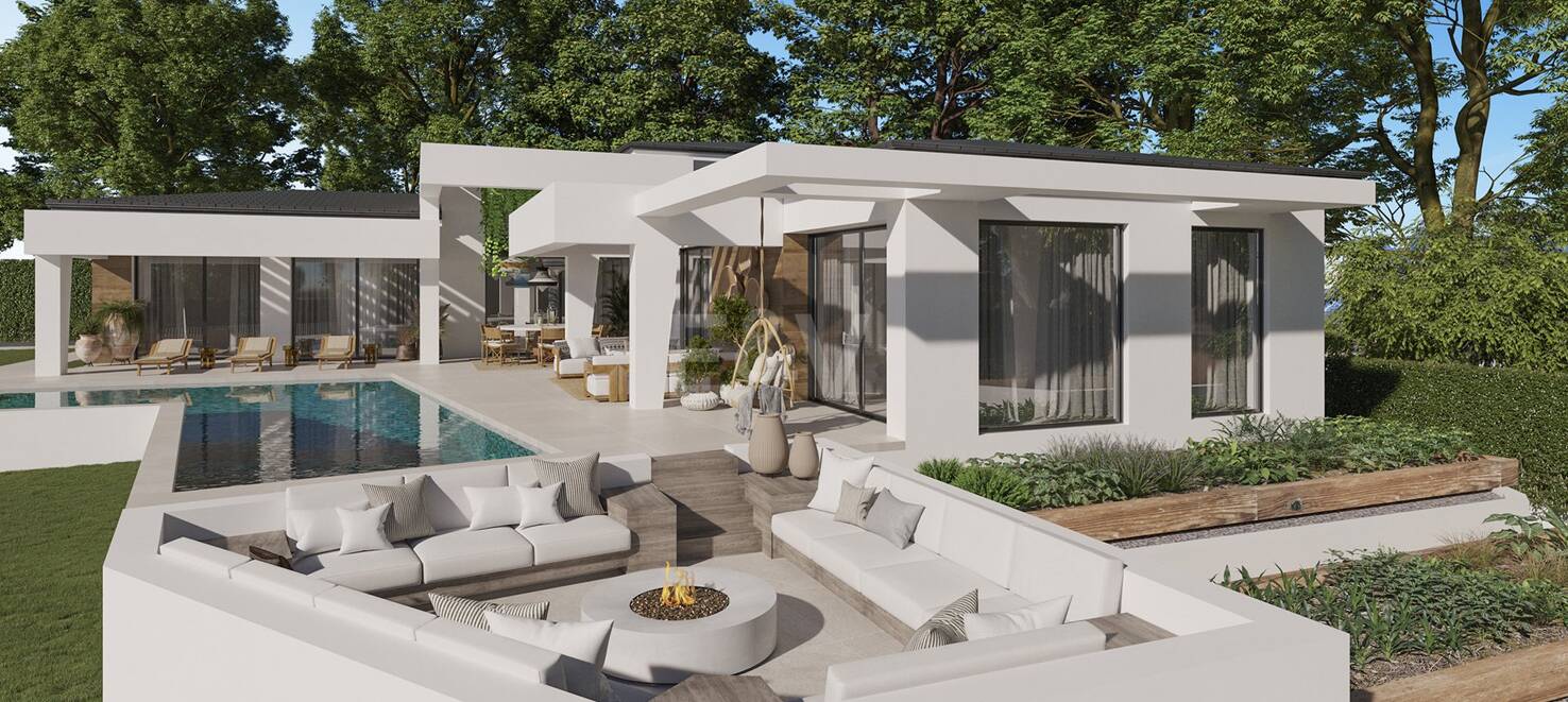 Moderne Luxusvilla in Nueva Andalucia in Golflage
