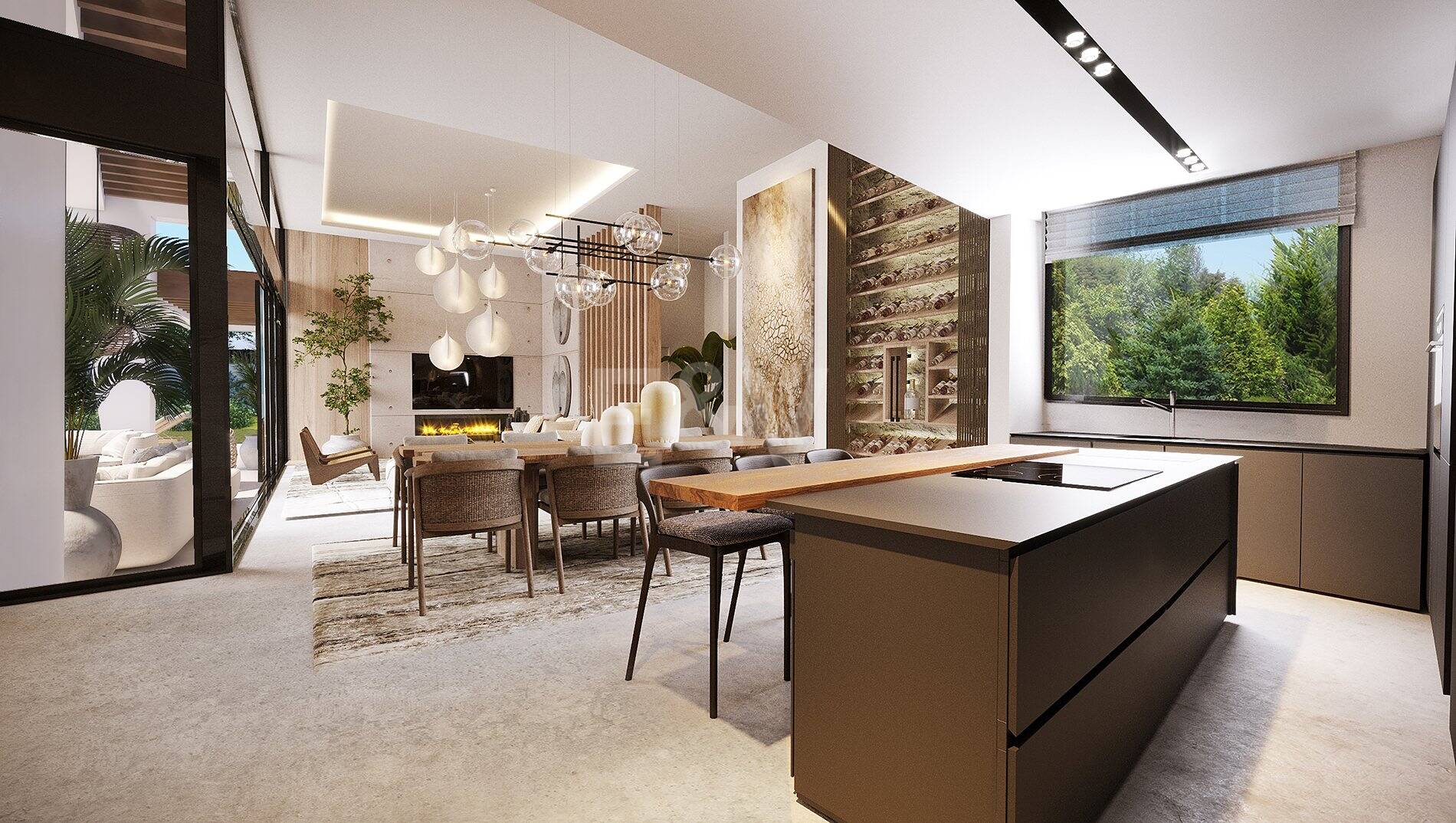 Moderne Luxusvilla in Nueva Andalucia in Golflage