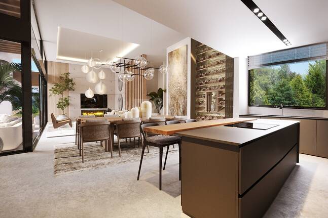 Moderne Luxusvilla in Nueva Andalucia in Golflage