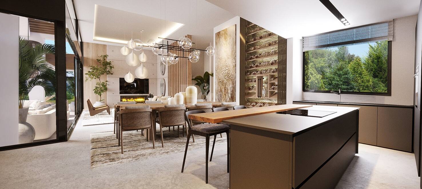 Moderne Luxusvilla in Nueva Andalucia in Golflage