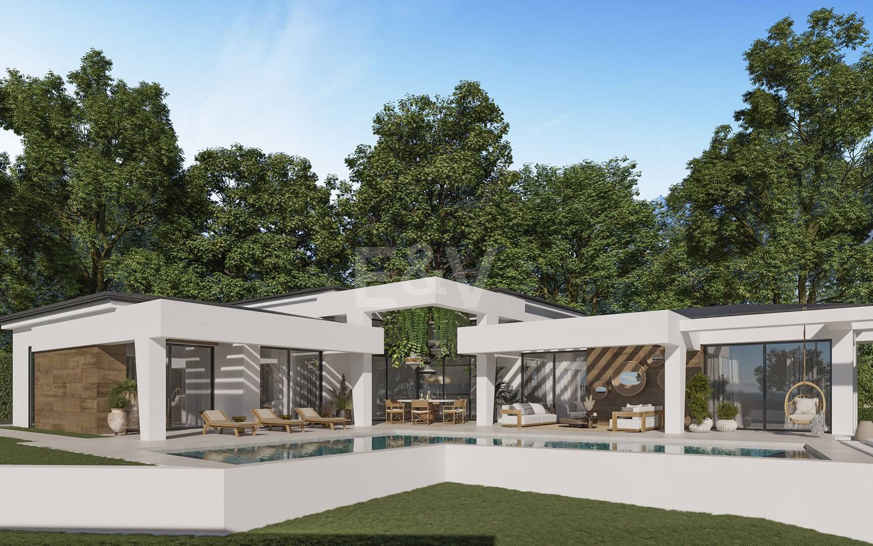 Villa de luxe moderne à Nueva Andalucia situé dans un emplacement de golf