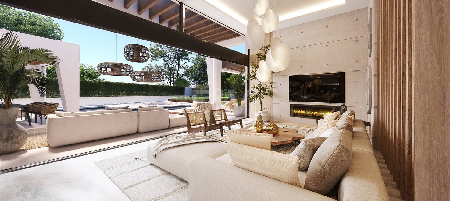 Moderne Luxusvilla in Nueva Andalucia in Golflage
