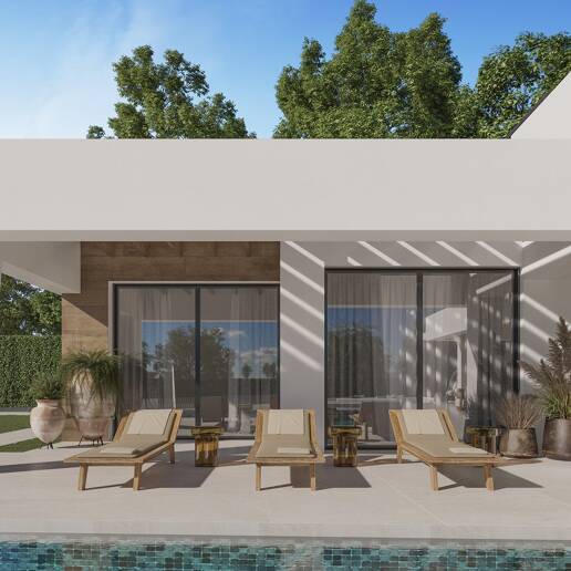 Moderne Luxusvilla in Nueva Andalucia in Golflage