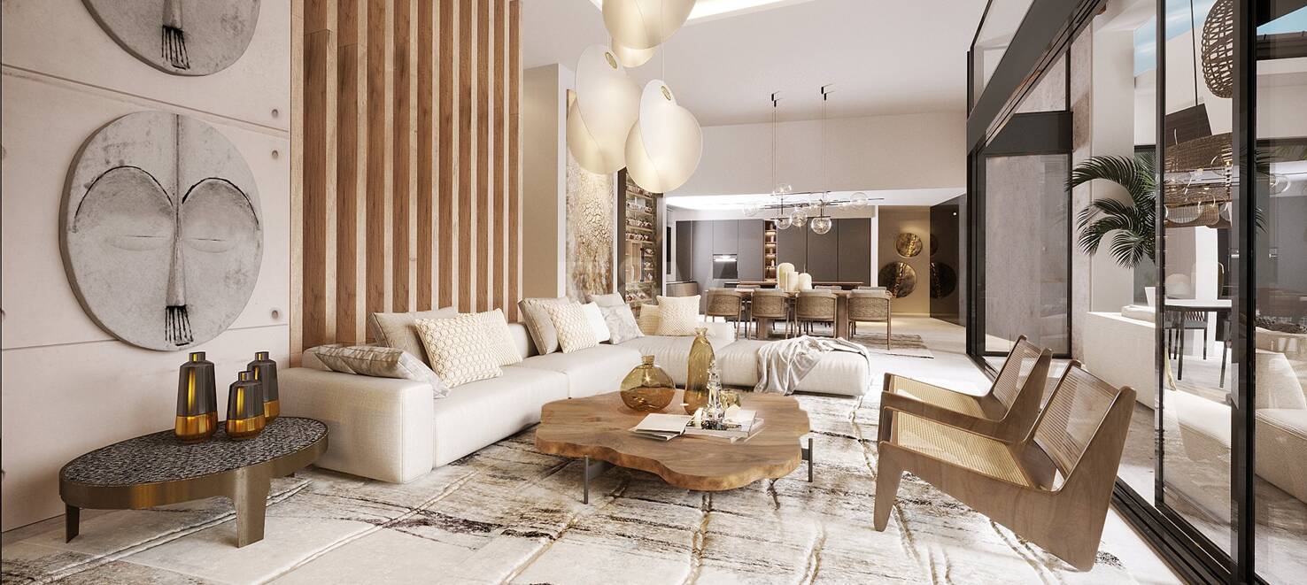 Moderne Luxusvilla in Nueva Andalucia in Golflage