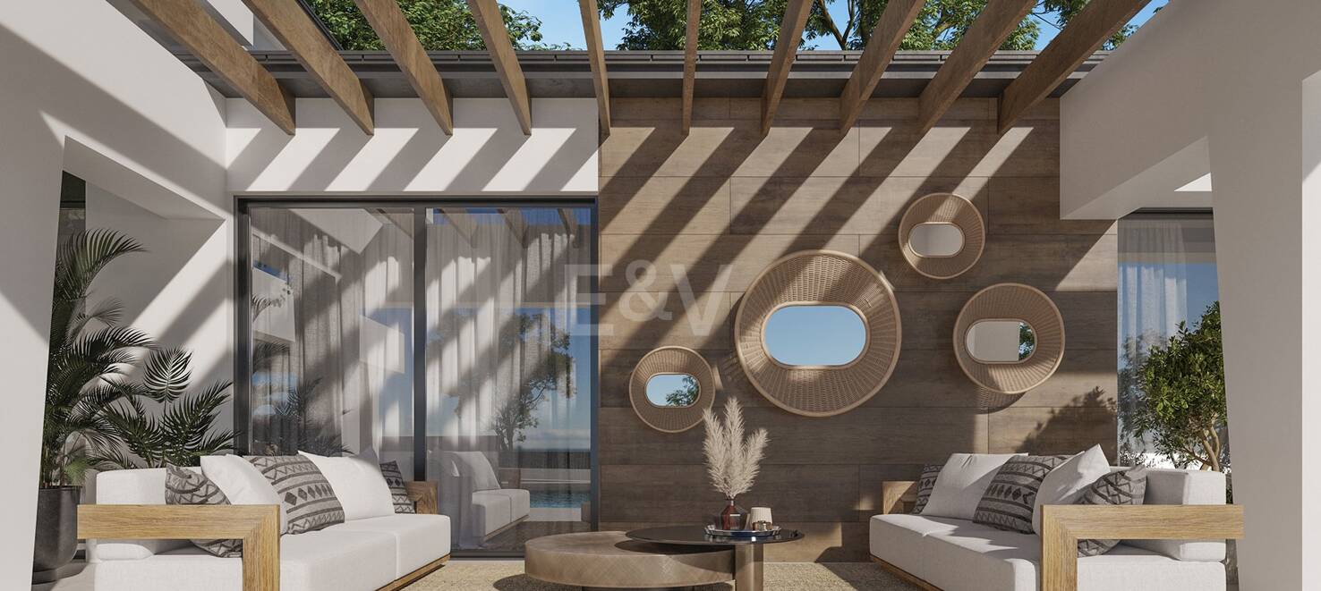 Moderne Luxusvilla in Nueva Andalucia in Golflage